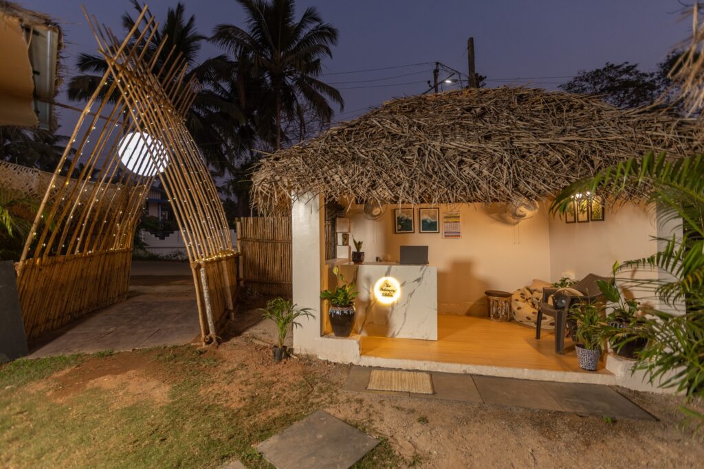 Entrance view of the hideaway palolem